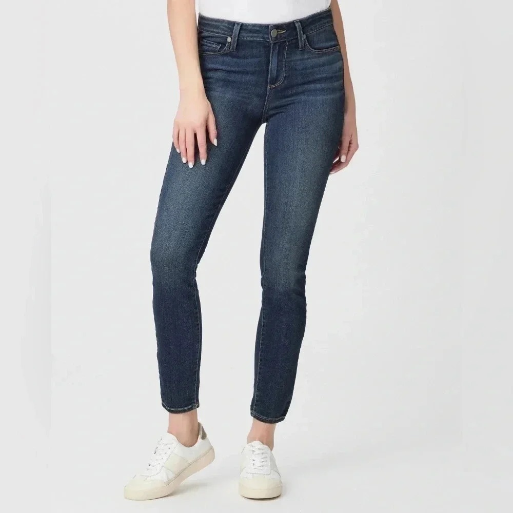 PAIGE Verdugo Ankle - Nottingham Skinny Jeans